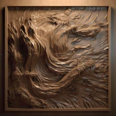 Patterns and decorations Tormentum II 1 3d model